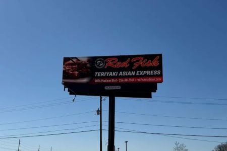 Redfish teriyaki Asian Express