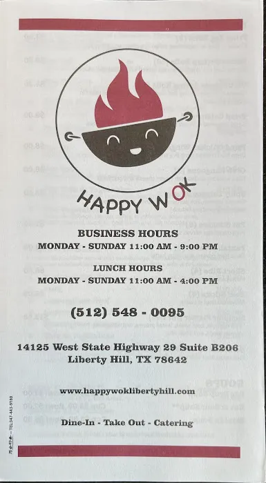Happy Wok Asian Diner 10