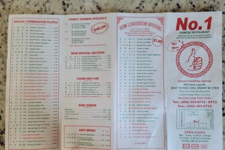 No 1 Chinese Restaurant