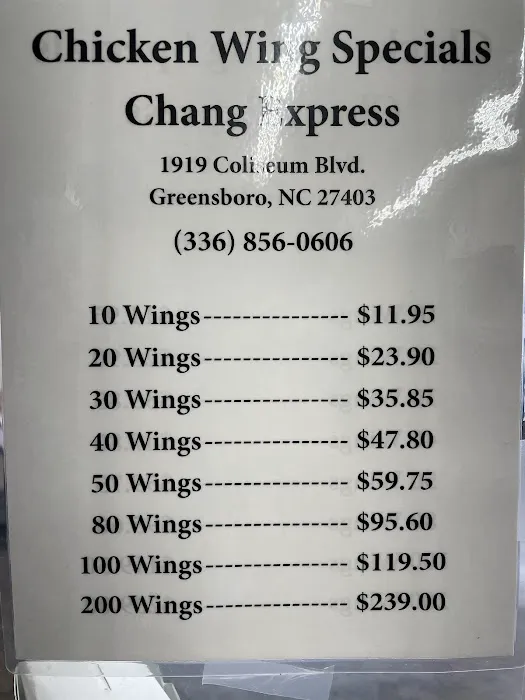 Chang Express Chinese 6
