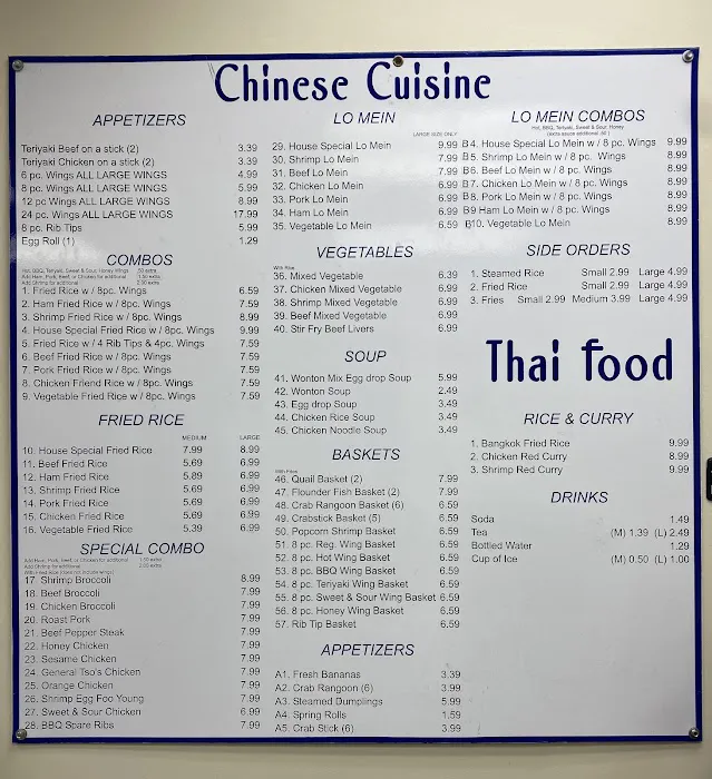 Chinese Cuisine & Thai Food 4