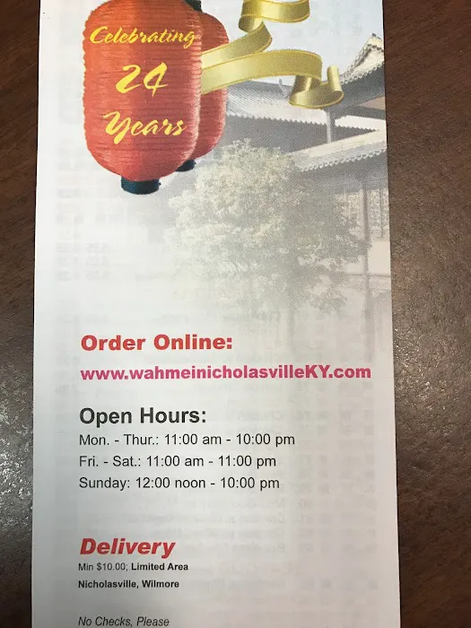 Wahmei Chinese Restaurant 6