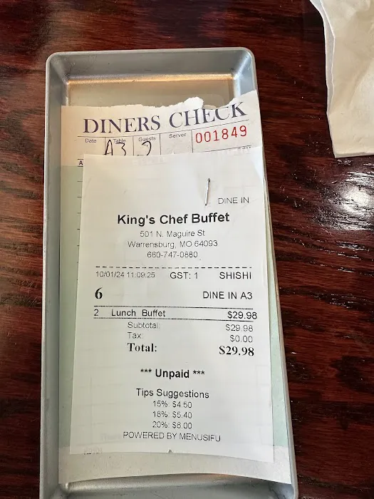 King's Chef Buffet 8