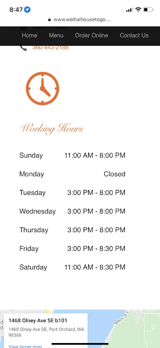 Weihai House Chinese Food Take-out 4