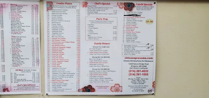 Bridgeton China Express 9