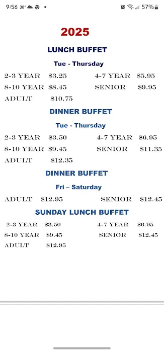 Chang's China buffet 5