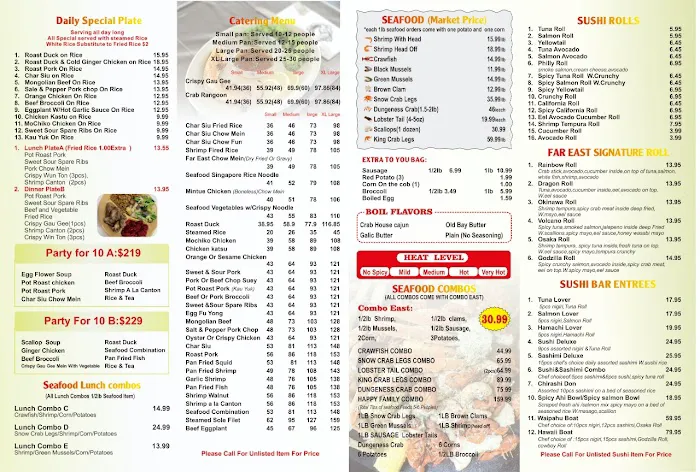 Far East Sushi & Seafood 1