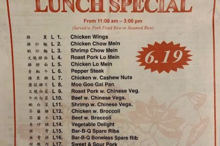 No 1 Chinese Restaurant