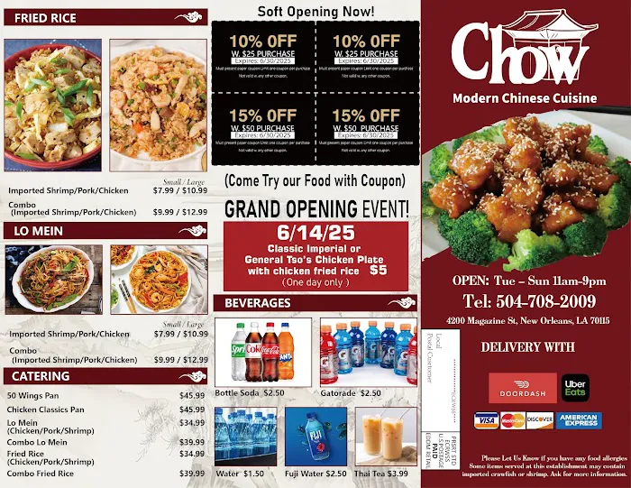 Chow - Modern Chinese Cuisine (Coming Soon!) 3