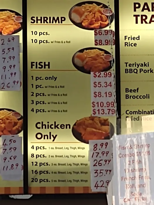 Louisiana Fried Chicken/Chinese food 9