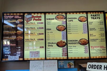 Louisiana Fried Chicken/Chinese food