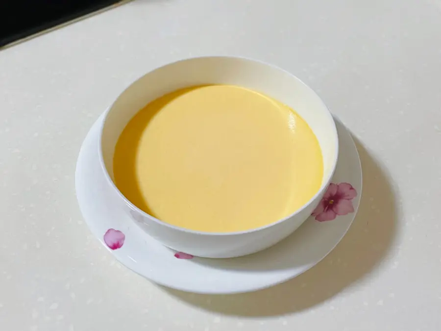 The trick to steaming egg custard step 0