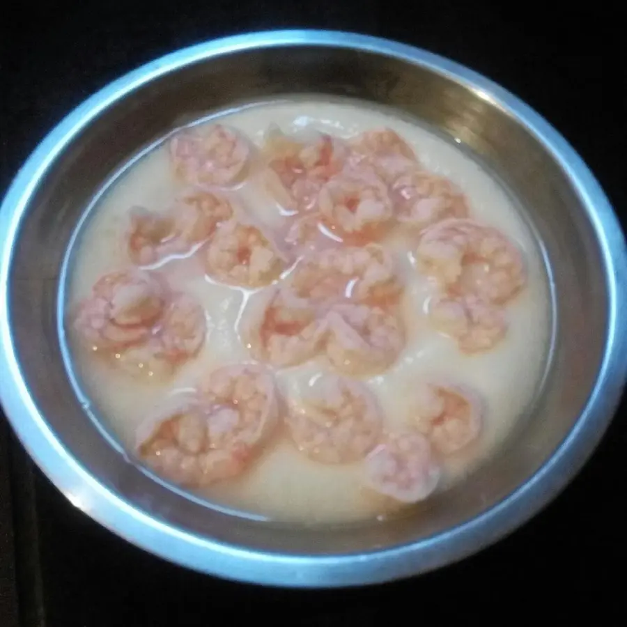 Creamy shrimp custard step 0