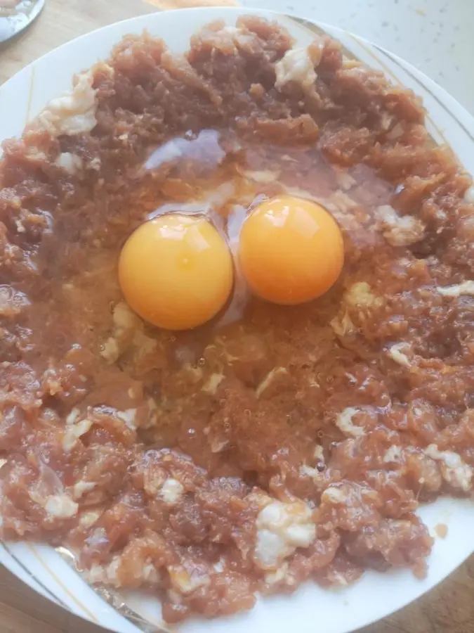 Steamed eggs with meat foamã€Elementary school students' tableã€‘ step 0