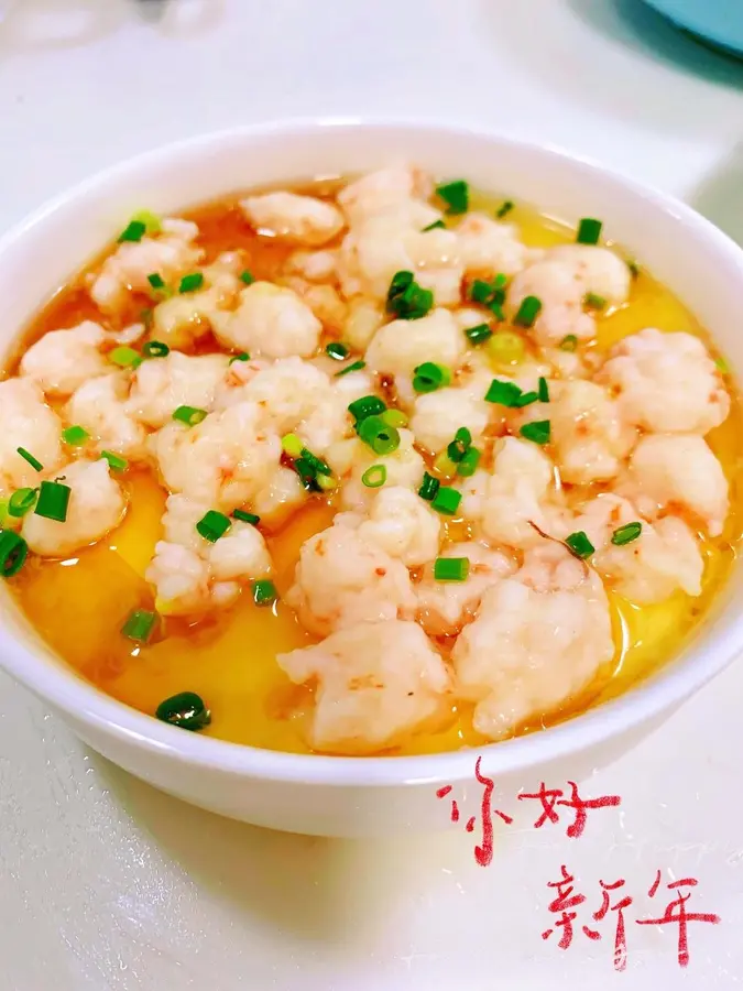 Shrimp Smooth Steamed Egg ~ The best delicacy for children