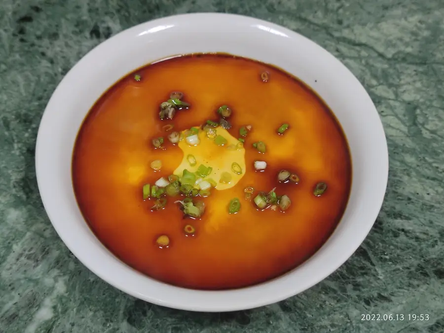 Steamed egg custard step 0