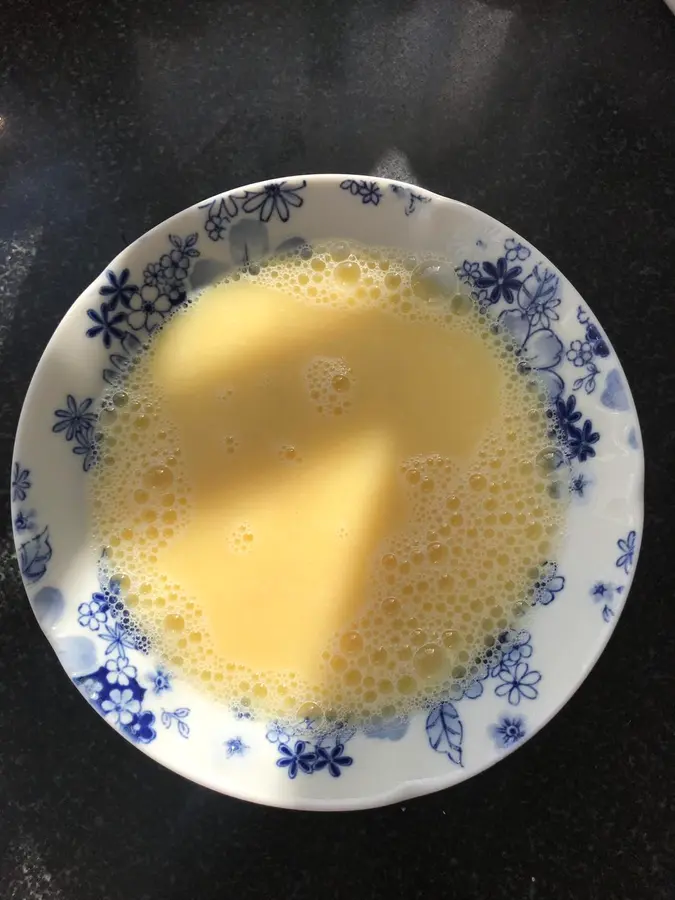 Egg custard, stewed eggs step 0