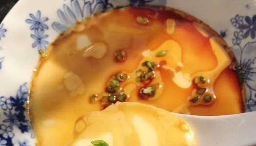 Egg custard, stewed eggs