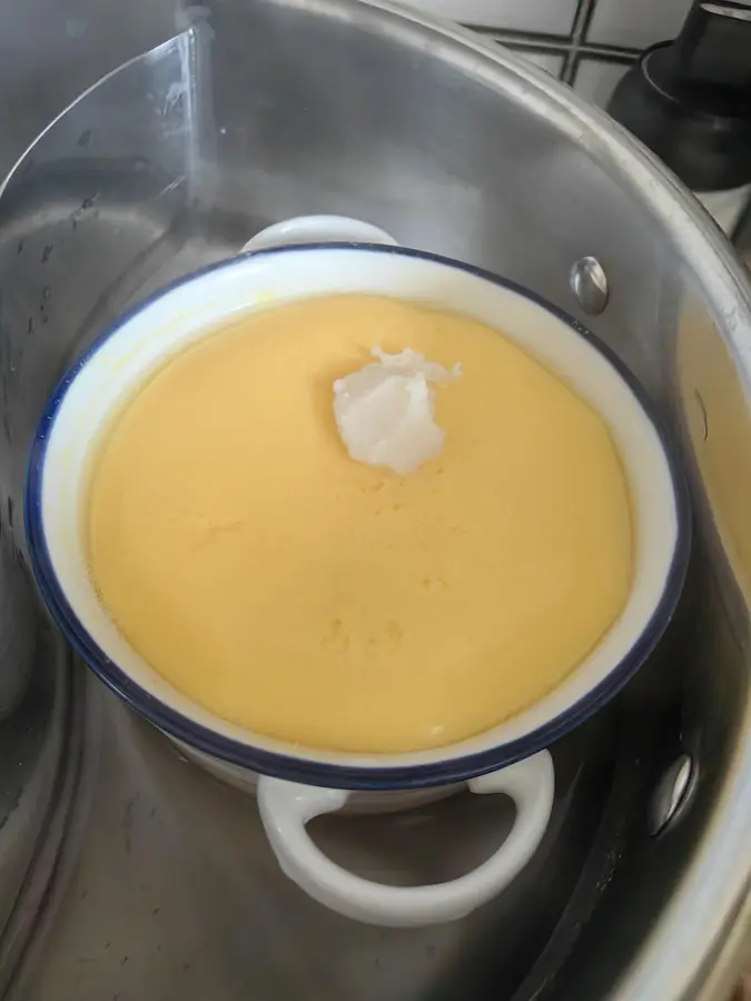 Homemade steamed egg custard step 0