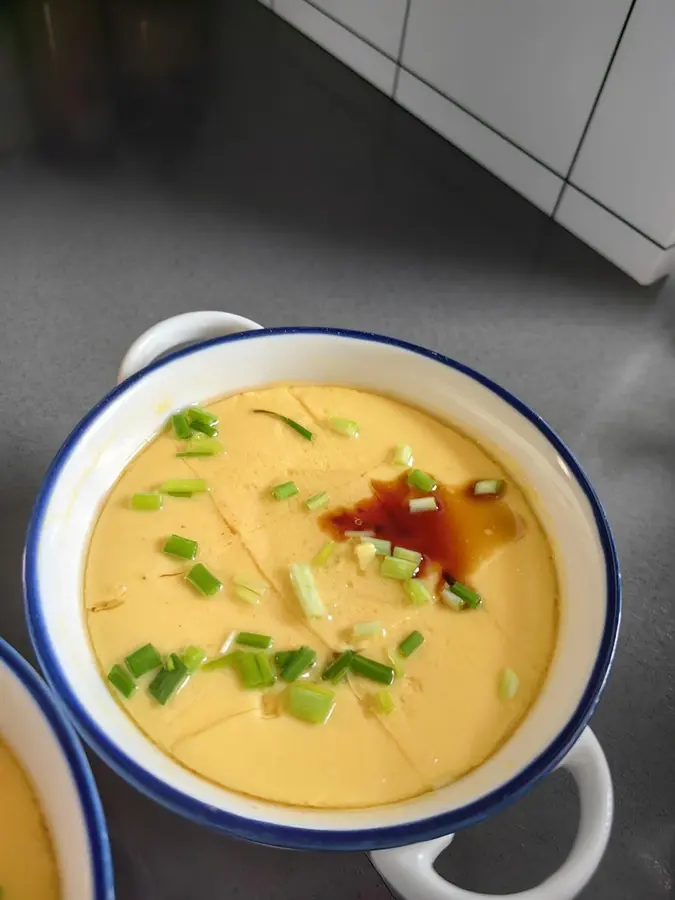 Homemade steamed egg custard step 0