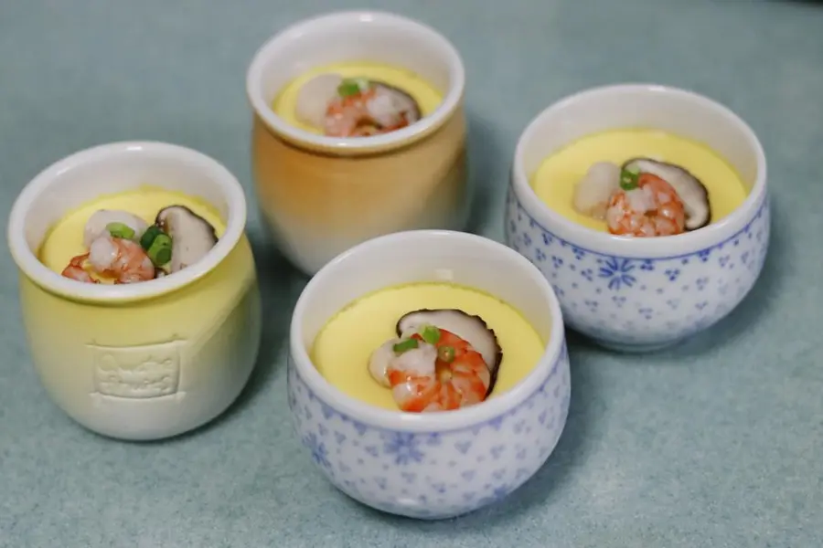 Too tender seafood custard step 0