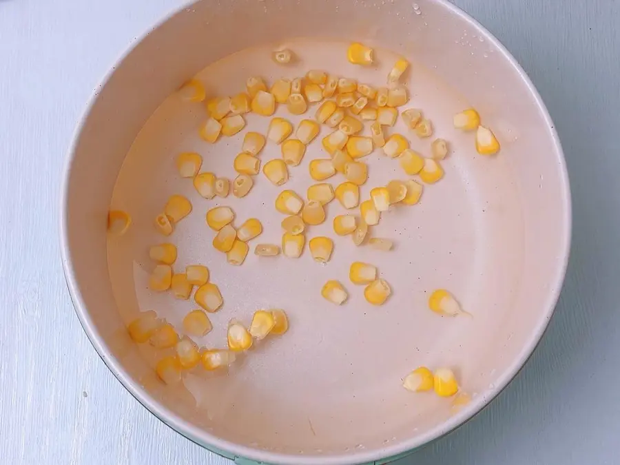 Sunflower  Steamed Eggs|Panasonic JK180 Steaming Oven Recipe step 0