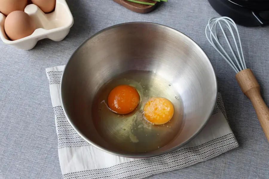 Pudding-like  fast mirror steamed eggs, zero failures step 0