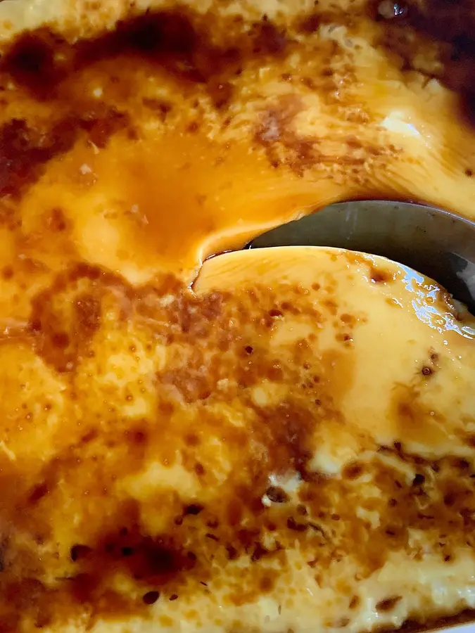 Quick-handed, tender microwave egg custard step 0