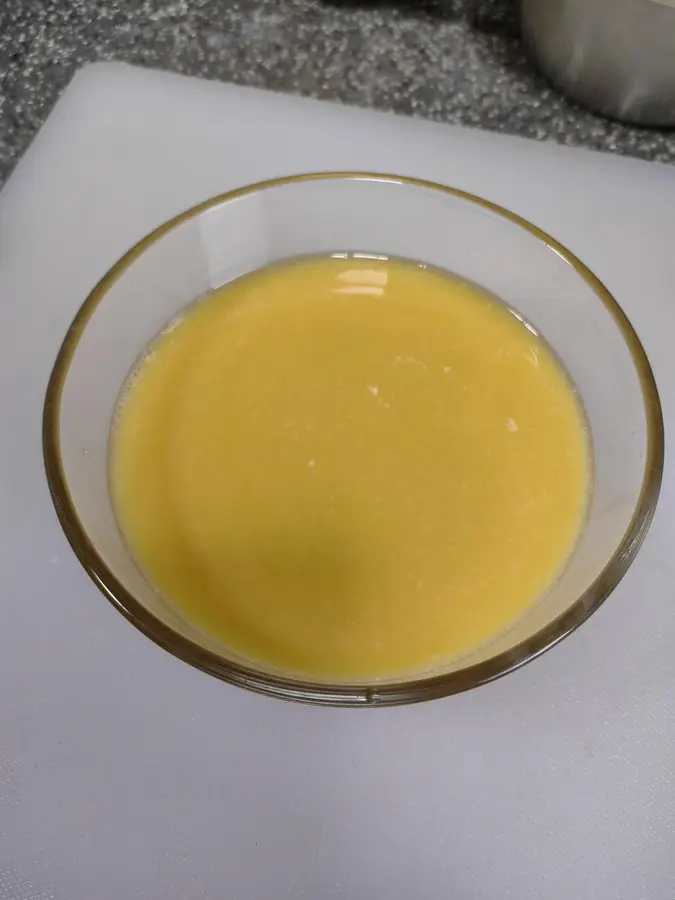 Egg custard step 0