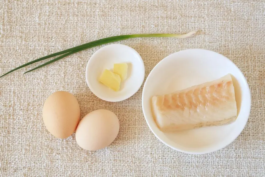 Norwegian Arctic cod steamed custard step 0