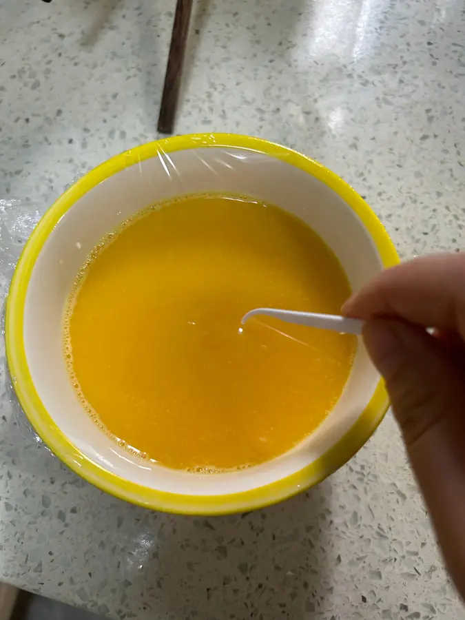 Microwave egg custard, 100% error-free step 0