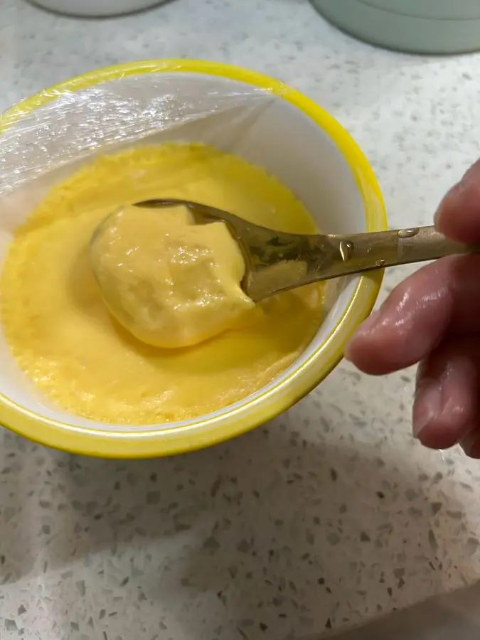 Microwave egg custard, 100% error-free step 0