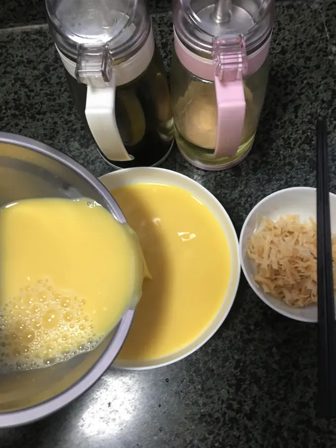 Yao steamed eggs step 0