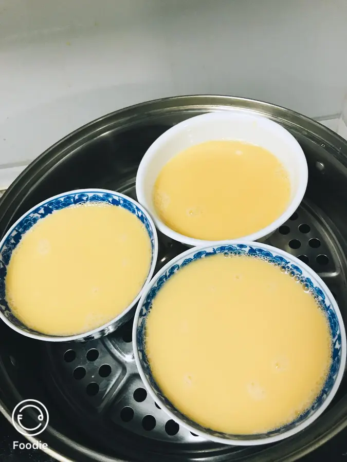 Lazy man zero failure egg custard