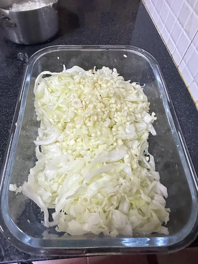 Cold cabbage step 0