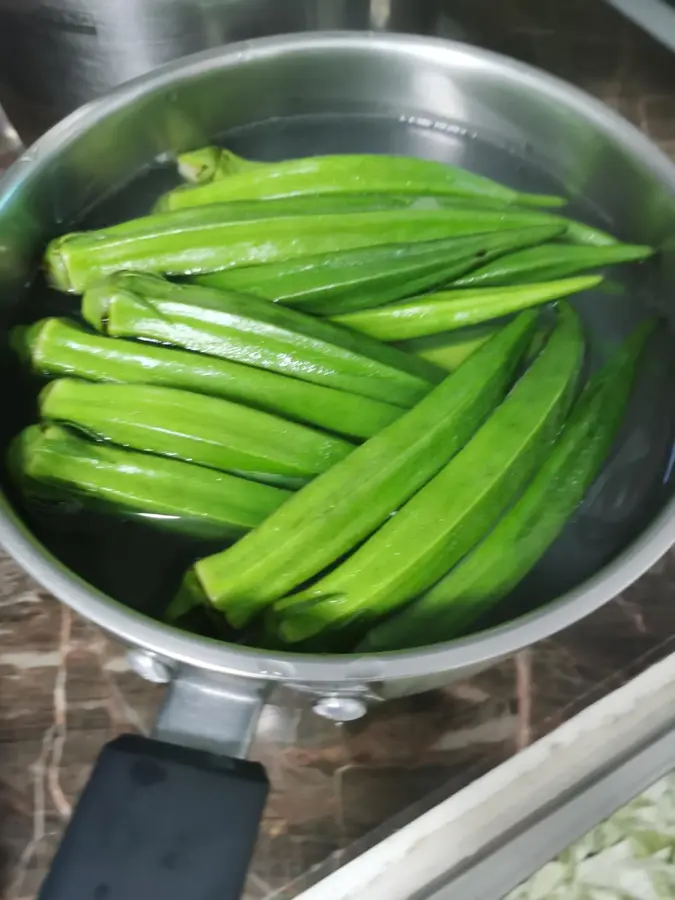 Cold cuts okra step 0