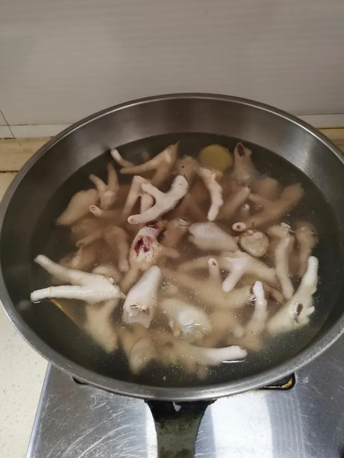 Appetizing lemon chicken feet step 0