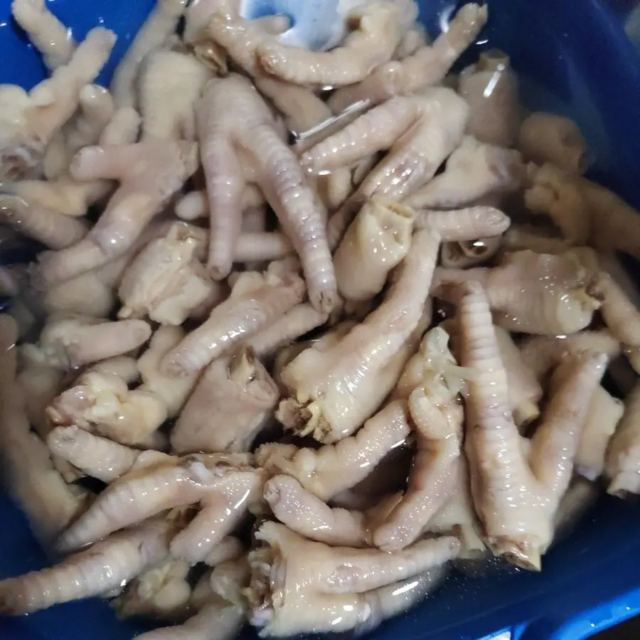 Learn to make lemon chicken feet, the taste is really good! step 0