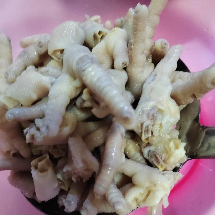 Learn to make lemon chicken feet, the taste is really good! step 0