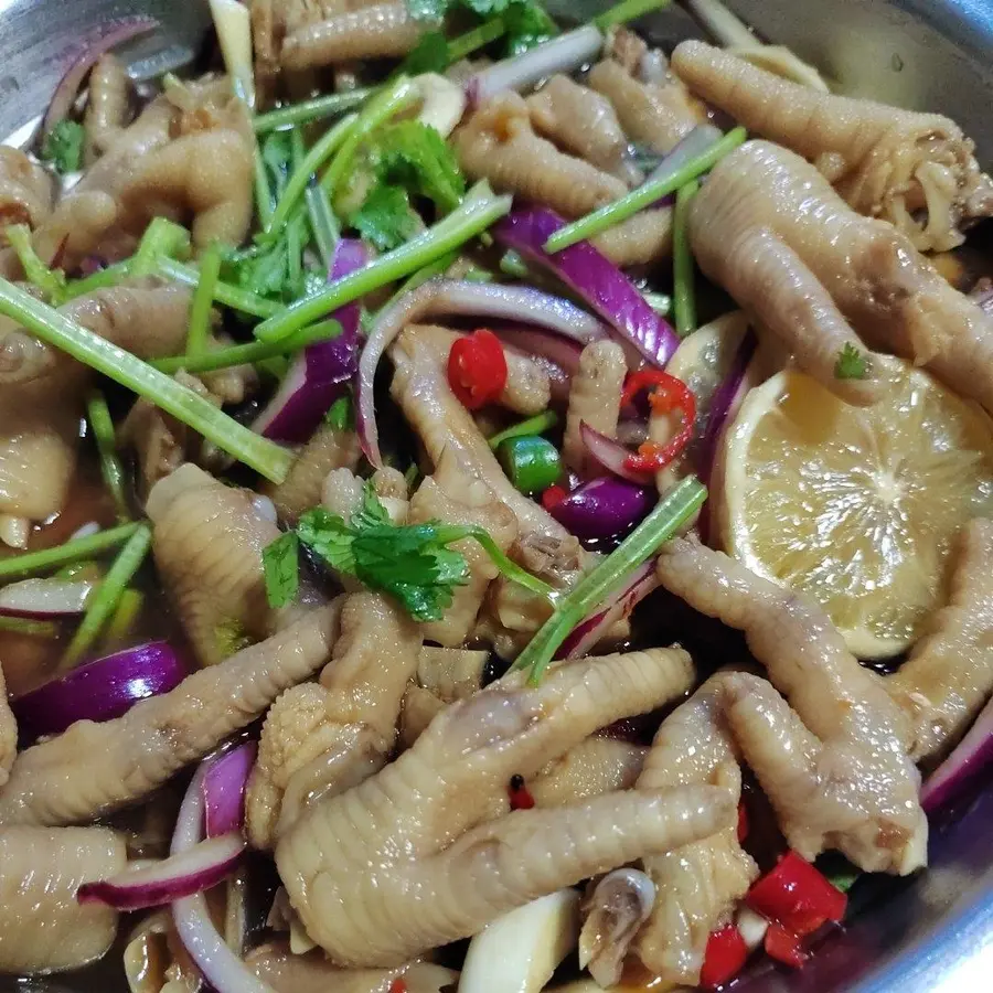 Learn to make lemon chicken feet, the taste is really good!