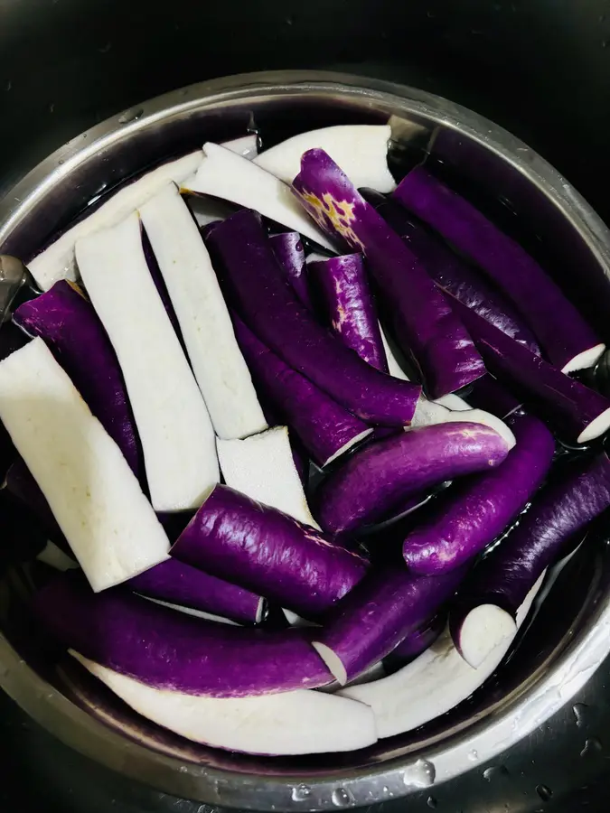 Chilled eggplant step 0