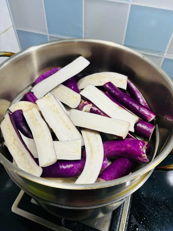 Chilled eggplant step 0