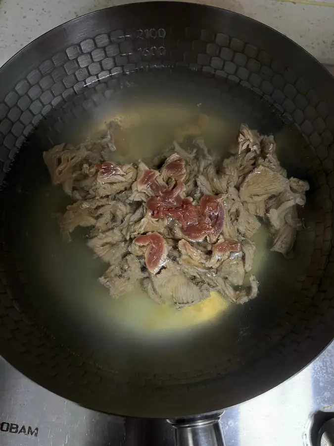 Lemon parsley tossed with beef step 0