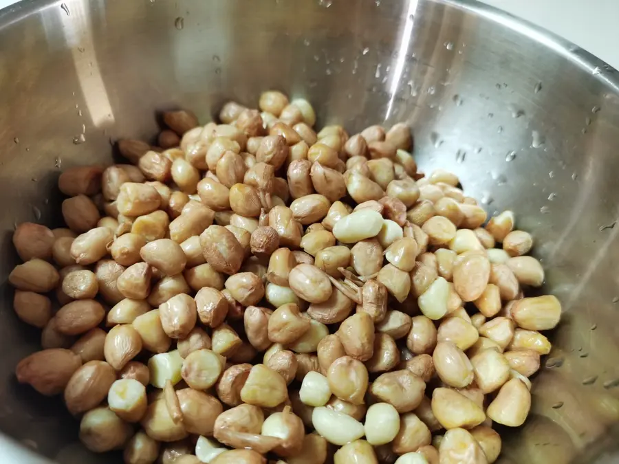 Vinegar soaked peanuts ~ an appetizer that can be made without turning on the fire. step 0