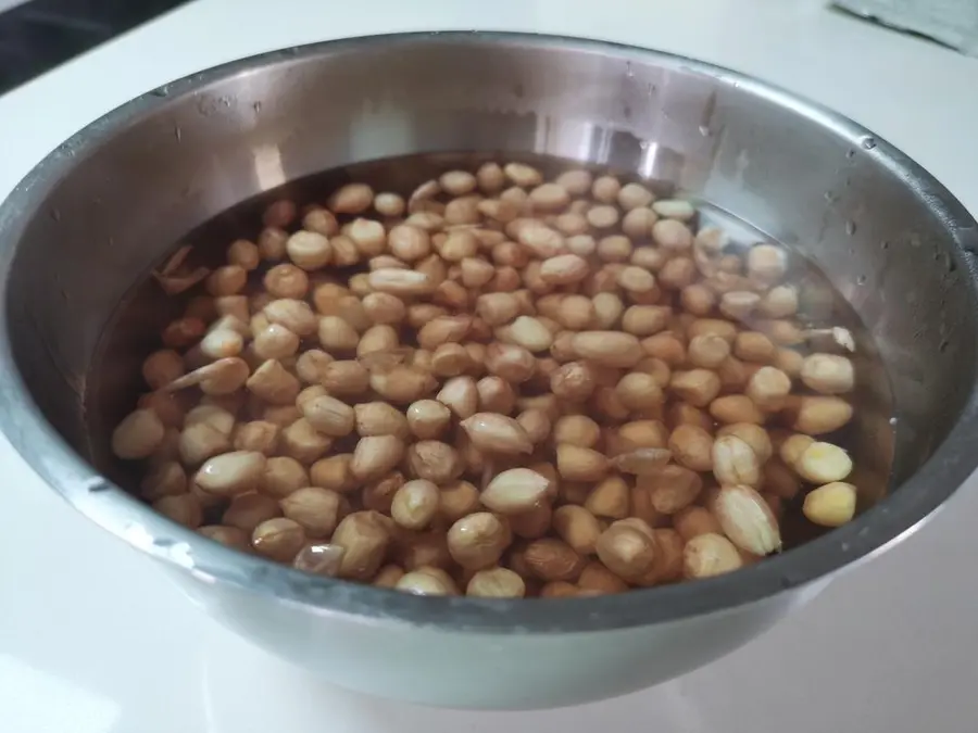 Vinegar soaked peanuts ~ an appetizer that can be made without turning on the fire. step 0