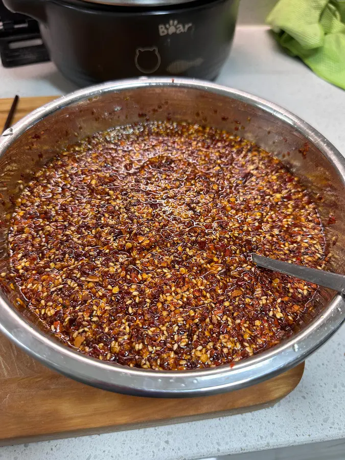 Homemade chili oil step 0