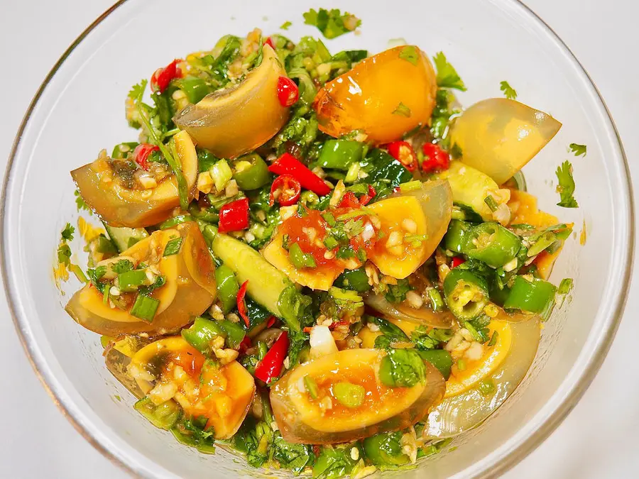 Summer salad ♥ is super appetizing and fat-saving