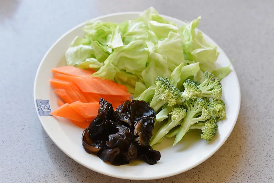 Cold salad platter step 0