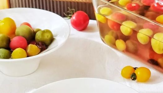 Appetizer three-color tomatoes|Spring Festival family banquet to relieve greasy appetizers