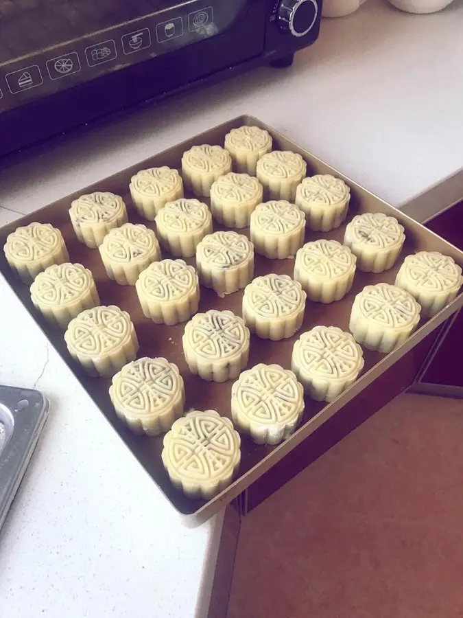 Zero failure classic five-kernel mooncake step 0